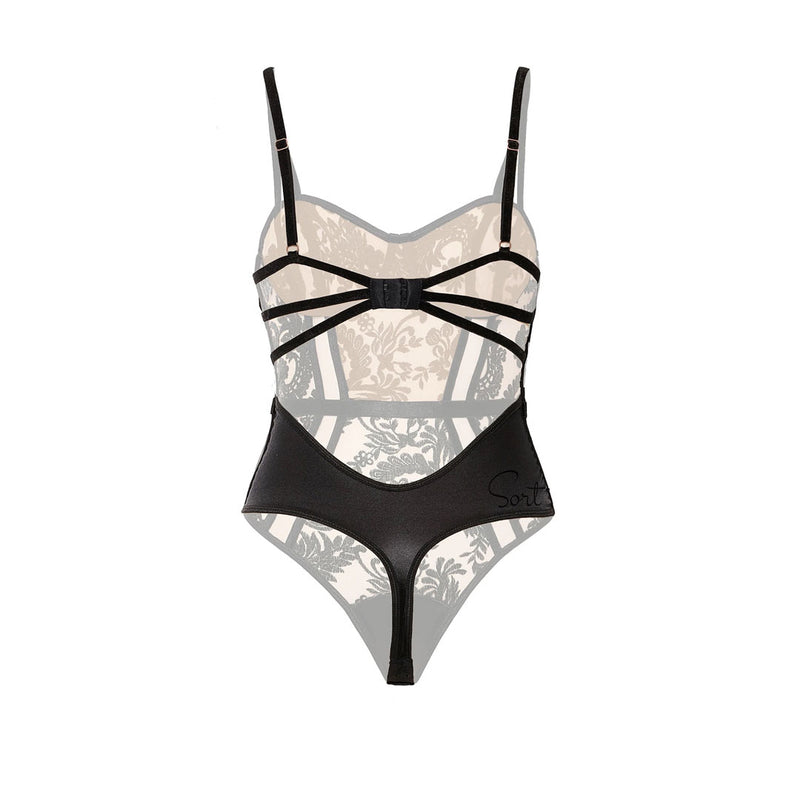 Almendra Bodysuit Negro