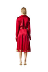 The Red Oracle Trenchcoat