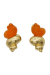 Vintage 1987 Robert Goossen Shell Earrings