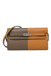Hermès Epsom Casaque Kelly Wallet To Go Palladium Hardware