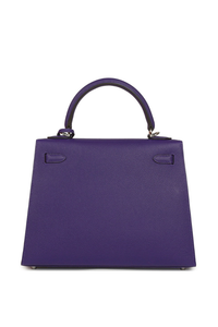 Kelly 25 Purple Epsom Palladium Hardware