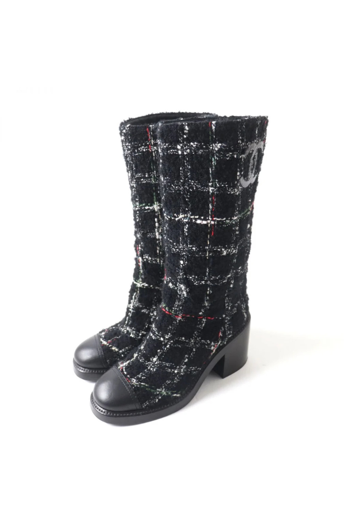 (New) Tweed Boots
