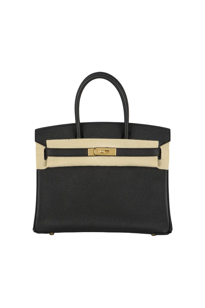 Birkin 30 Black Epsom Gold Hardware