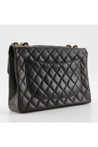 Quilted Lambskin Leather Maxi Vintage Classic Single Flap Bag