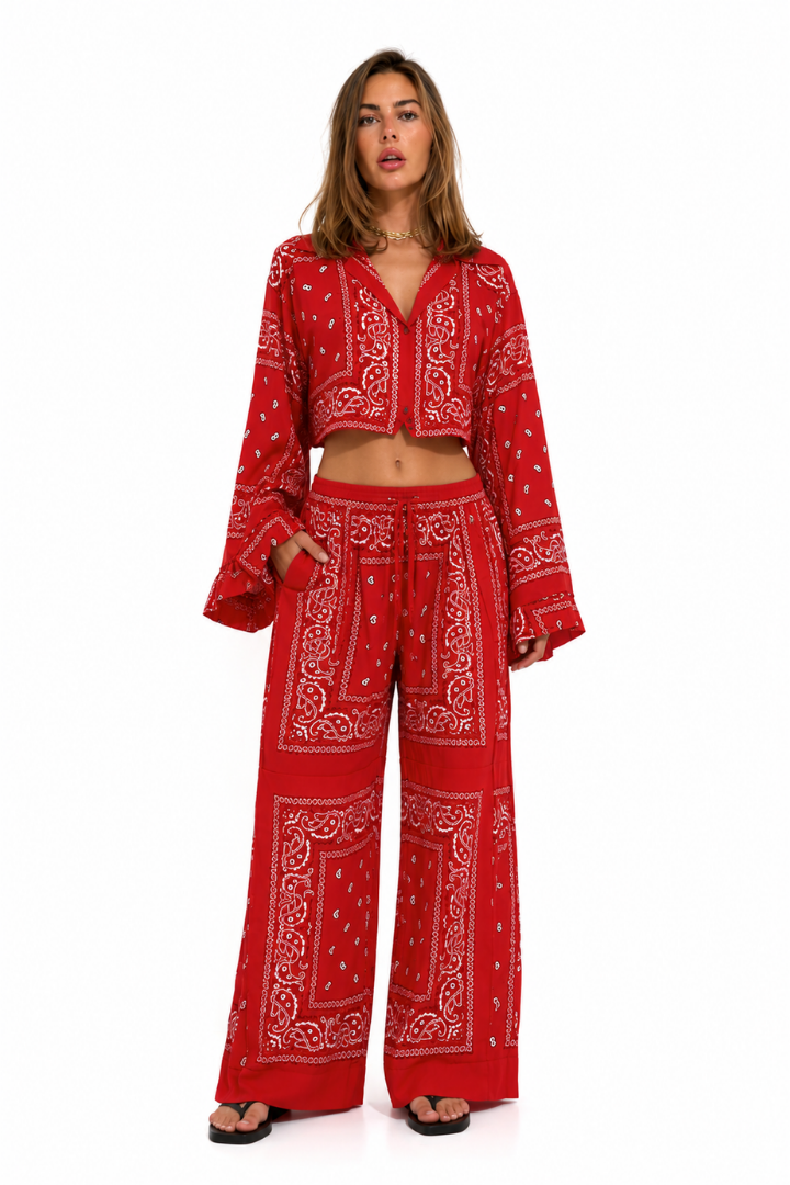 Bandana Wide Leg