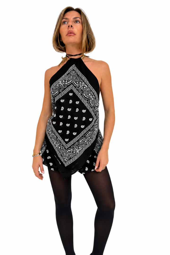 Bandana Tie Top