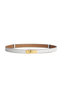 (New) Kelly Belt White GHW