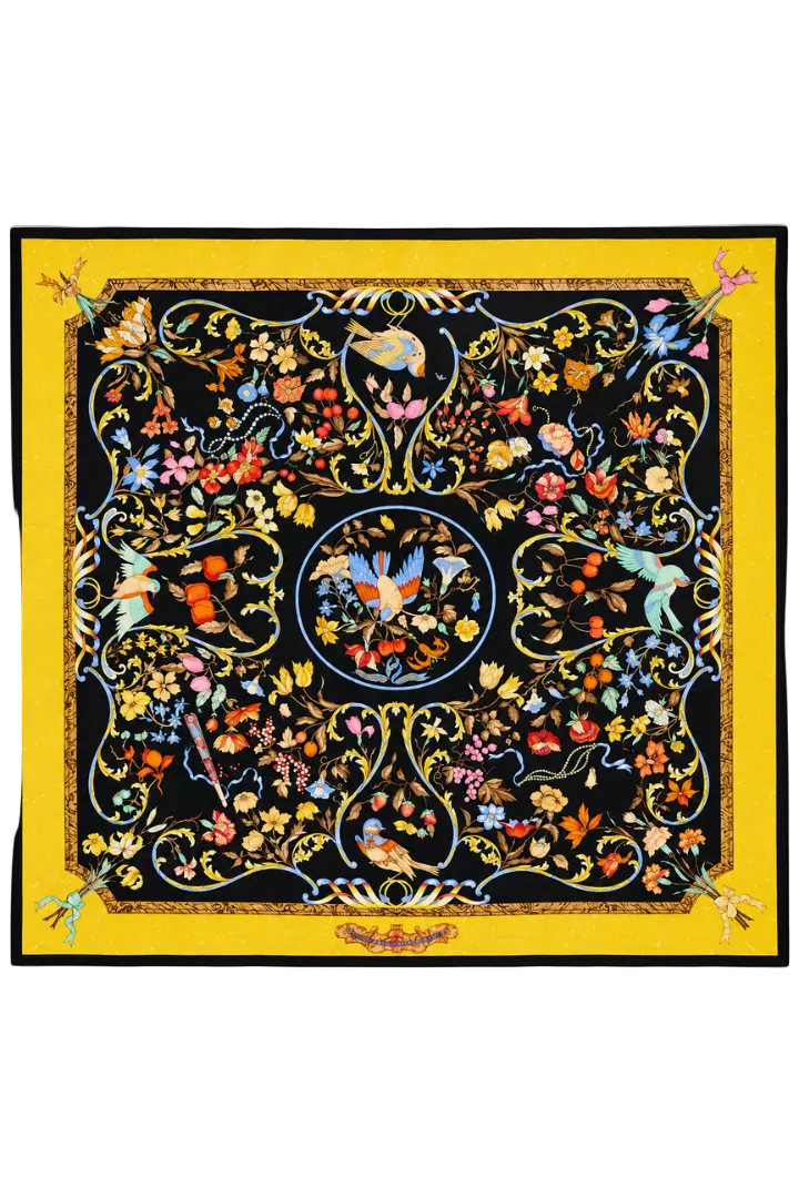 Silk Pierres d'Orient Et d'Occident Scarf 90