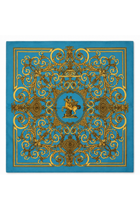 Hermes Silk Les Tuileries Scarf 90