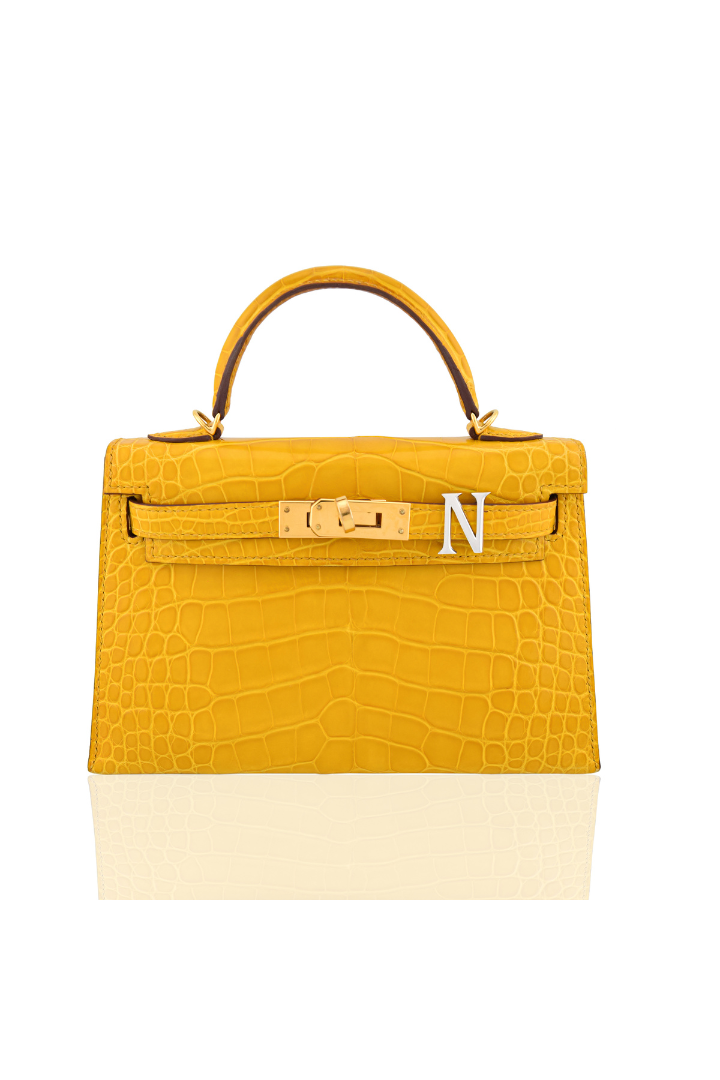 Alphabet 'N' Bag Bijoux