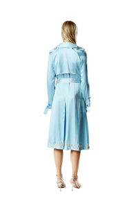 The Blue Oracle Trenchcoat