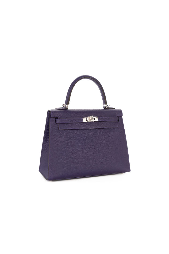 Kelly 25 Purple Epsom Palladium Hardware
