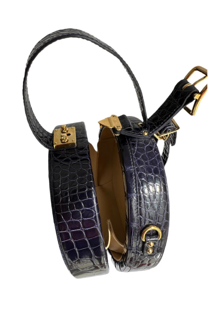 Petite Boite A Chapeau Blue Saphir