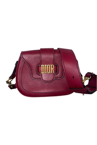 Leather D-Fence Crossbody Bag
