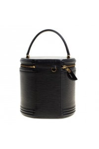 Black Epi Leather Cannes Vanity Case
