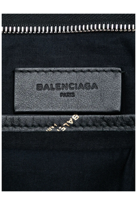 2017 Lambskin Allover Logo Zip Pouch clutch bag