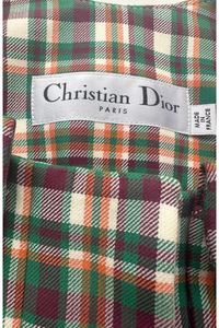 Multicolor Cotton Bar Dress Vest