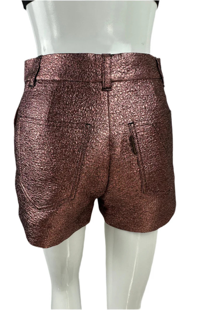 Mini Short Metallic