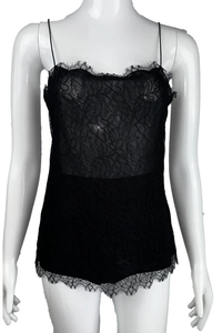 Black Lace Tee Shirt