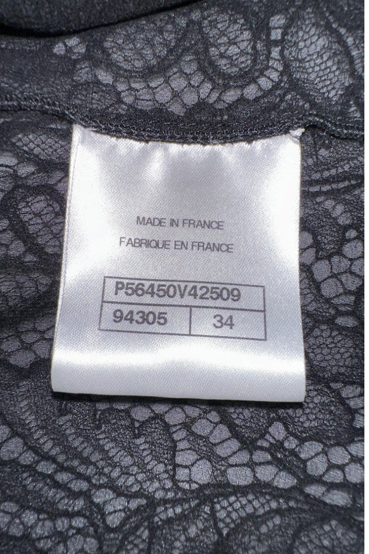 Black Lace Tee Shirt