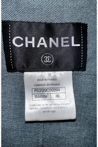 Blue Leather Jacket