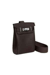 Hac A Dos Veau Togo Brown Palladium Hardware