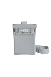 Sac A Dos Hac A Dos PM Veau Togo Blue Glacier Palladium Hardware