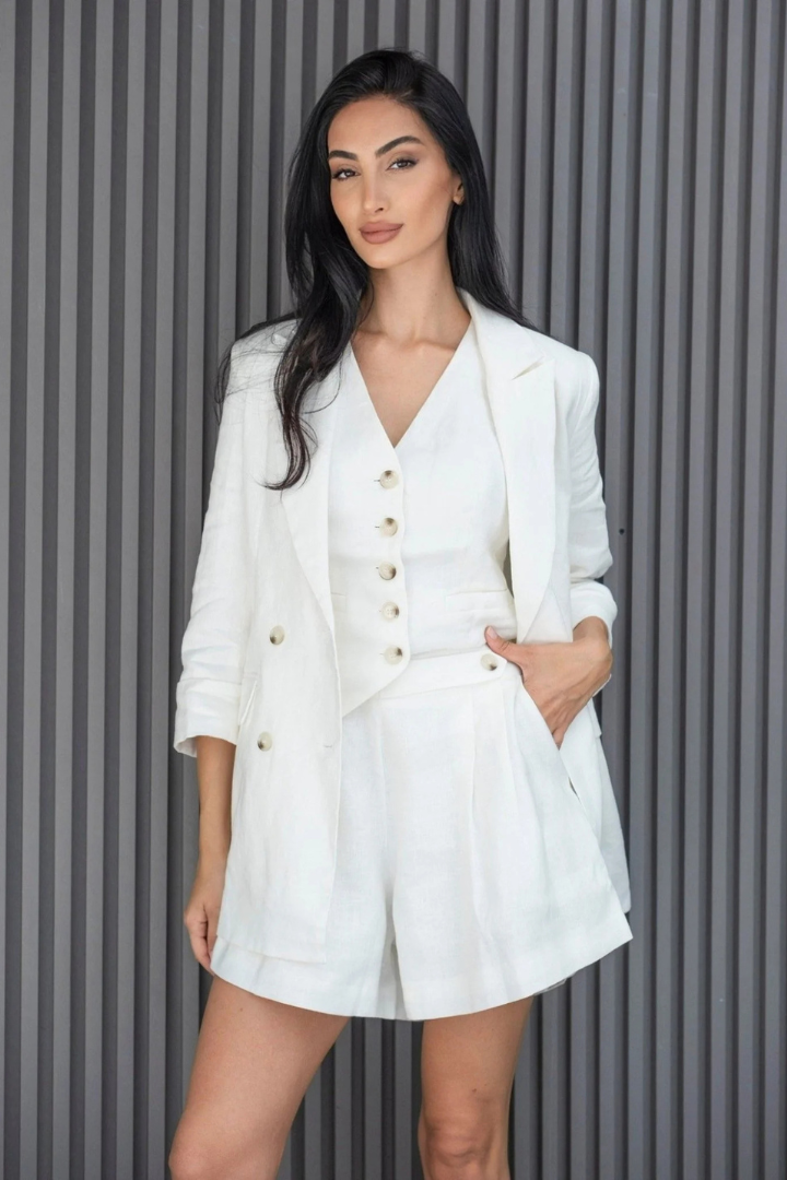Monte Carlo Linen Tailored Shorts