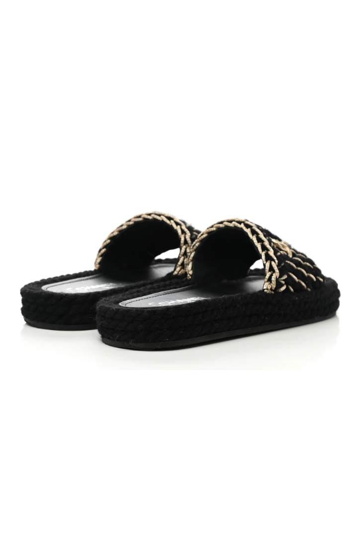 (New) Braided Knit Sliders