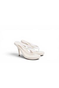 Heeled Thong Mule