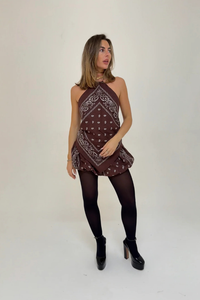Bandana Tie Top