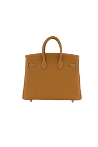 Birkin 25 Togo Gold Hardware