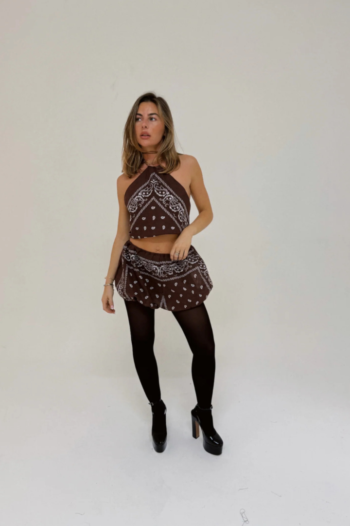 Bandana Tie Top