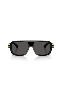 DG Griffe Black Acetate Full Rim Sunglasses