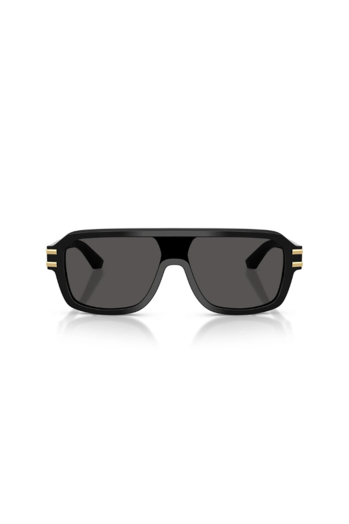 DG Griffe Black Acetate Full Rim Sunglasses