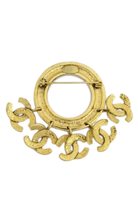 1994 CC Dangle Circular Brooch