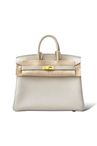 Birkin 25 Beton Togo Gold Hardware