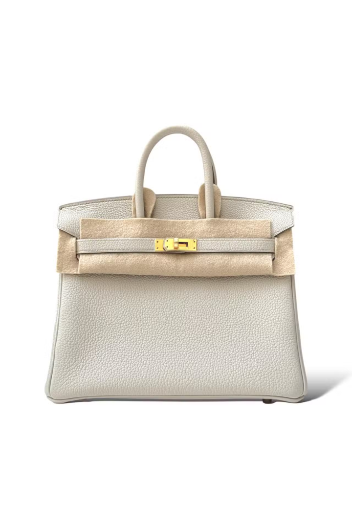 Birkin 25 Beton Togo Gold Hardware