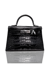 Alphabet 'A' Bag Bijoux with Natural Diamonds