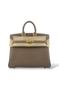 Birkin 25 Etoupe Togo Gold Hardware