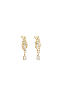 Marcenaria Metal Drop Earrings