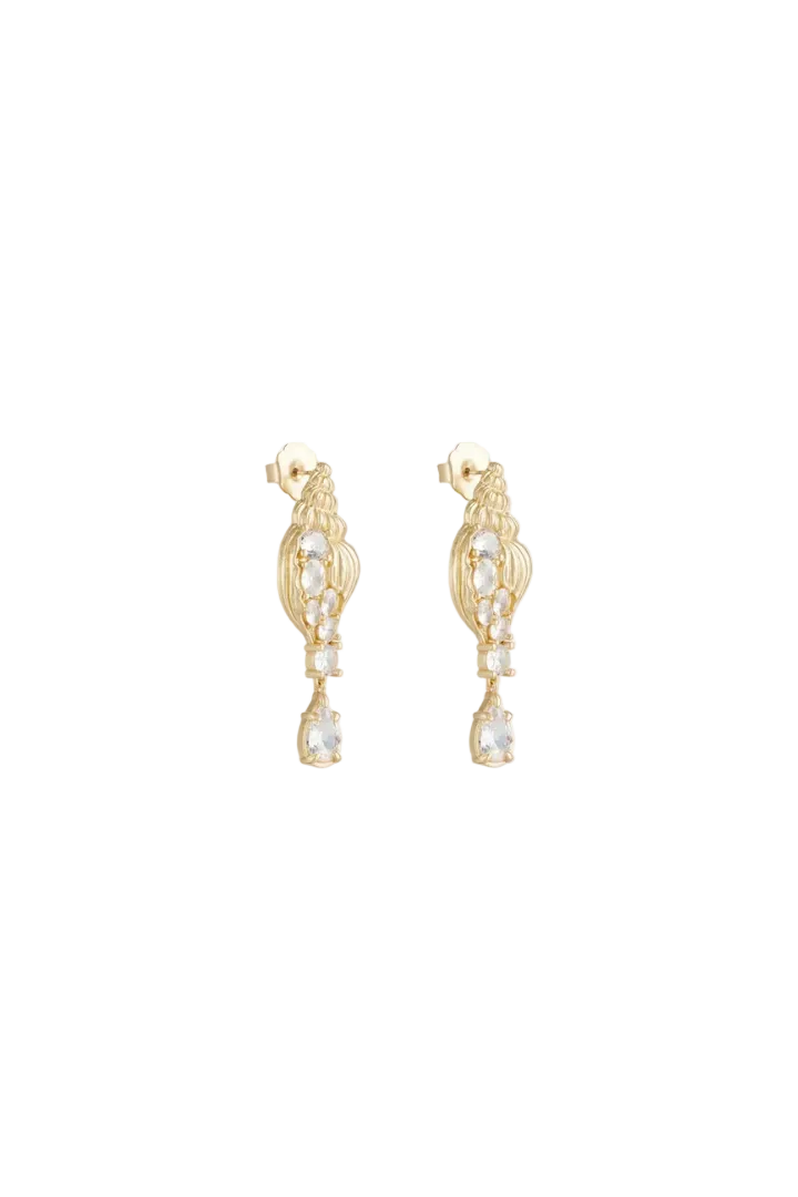 Marcenaria Metal Drop Earrings