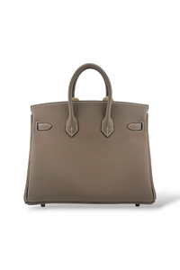 Birkin 25 Etoupe Togo Gold Hardware