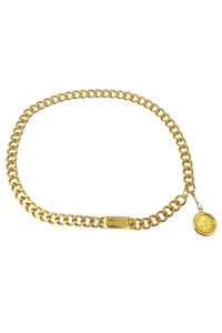 Vintage Classic Coco Mark Chain Belt
