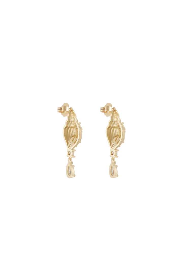 Marcenaria Metal Drop Earrings