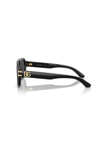 DG Griffe Black Acetate Full Rim Sunglasses