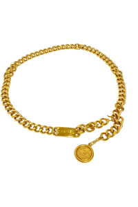Vintage Classic Coco Mark Chain Belt