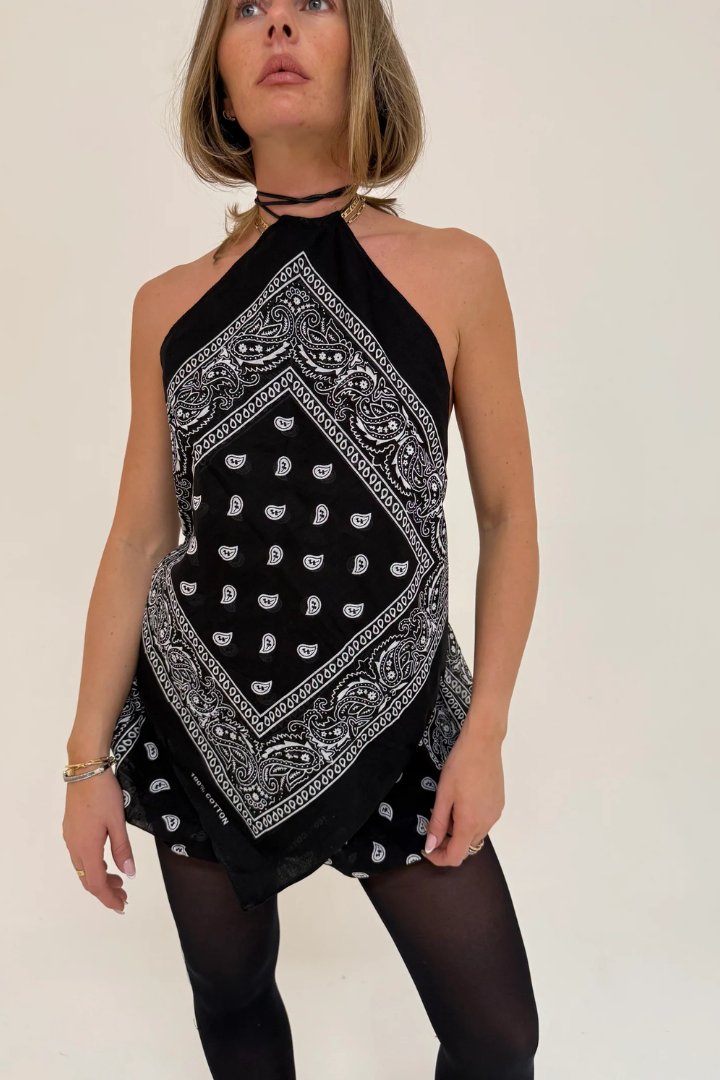 Bandana Tie Top