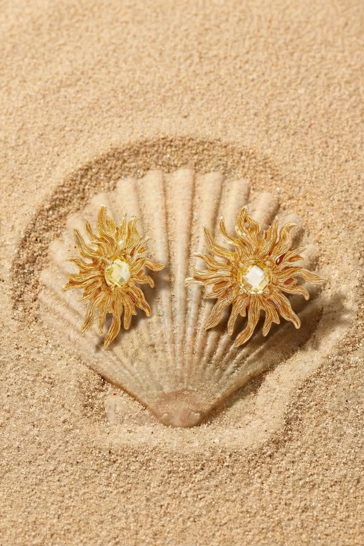 Sunburst Earrings