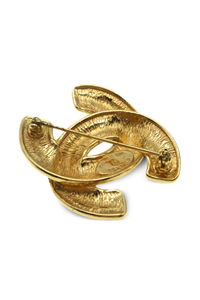 Coco Mark Matelasse Brooch